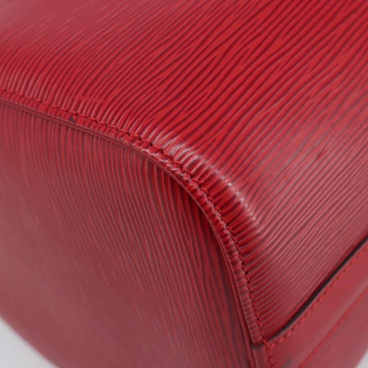 LOUIS VUITTON Epi Speedy 25 Hand Bag Castilian Red M43017 LV Auth 199331V