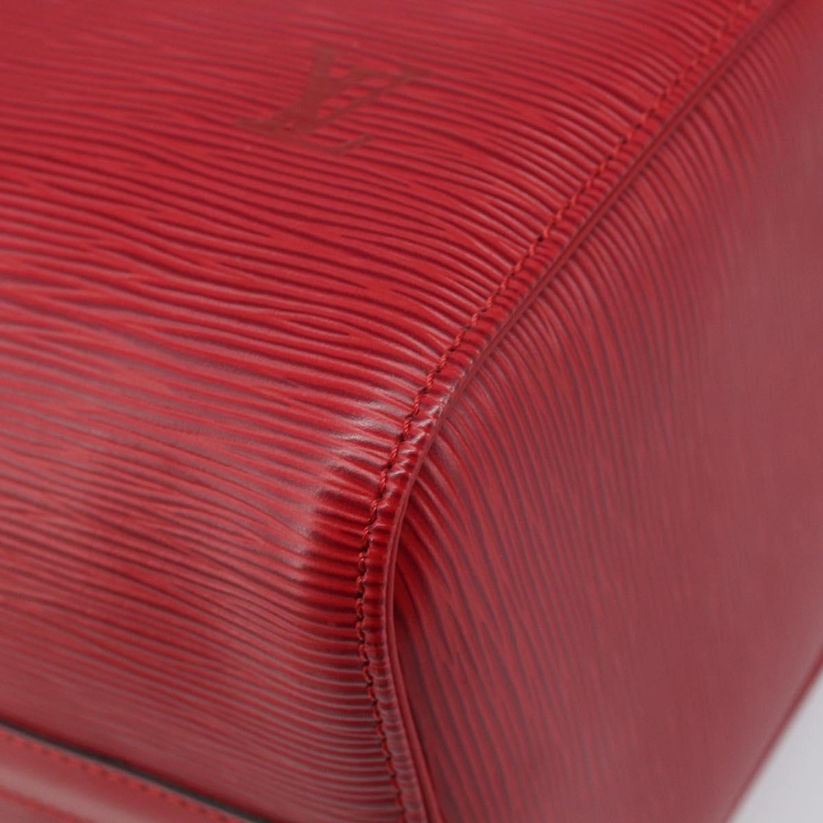 LOUIS VUITTON Epi Speedy 25 Hand Bag Castilian Red M43017 LV Auth 199331V