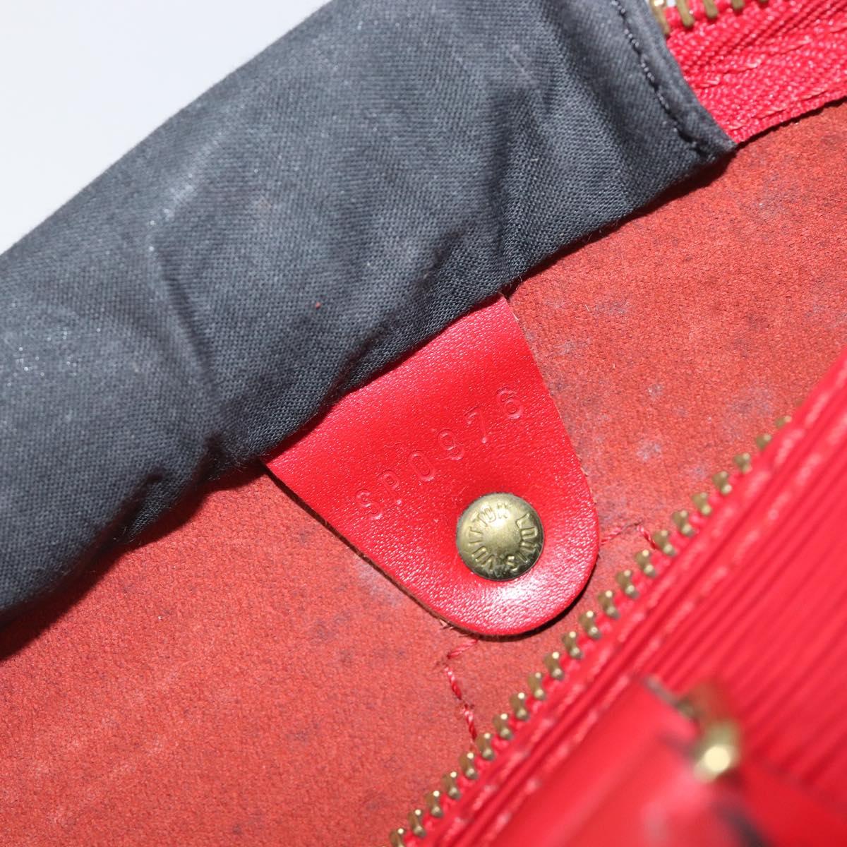 LOUIS VUITTON Epi Speedy 25 Hand Bag Castilian Red M43017 LV Auth 199331V