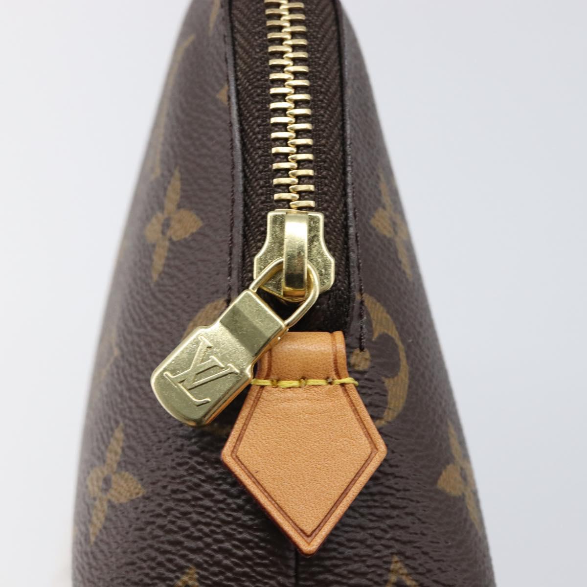 LOUIS VUITTON Monogram Pochette Cosmetic GM Pouch M47353 LV Auth 199337A