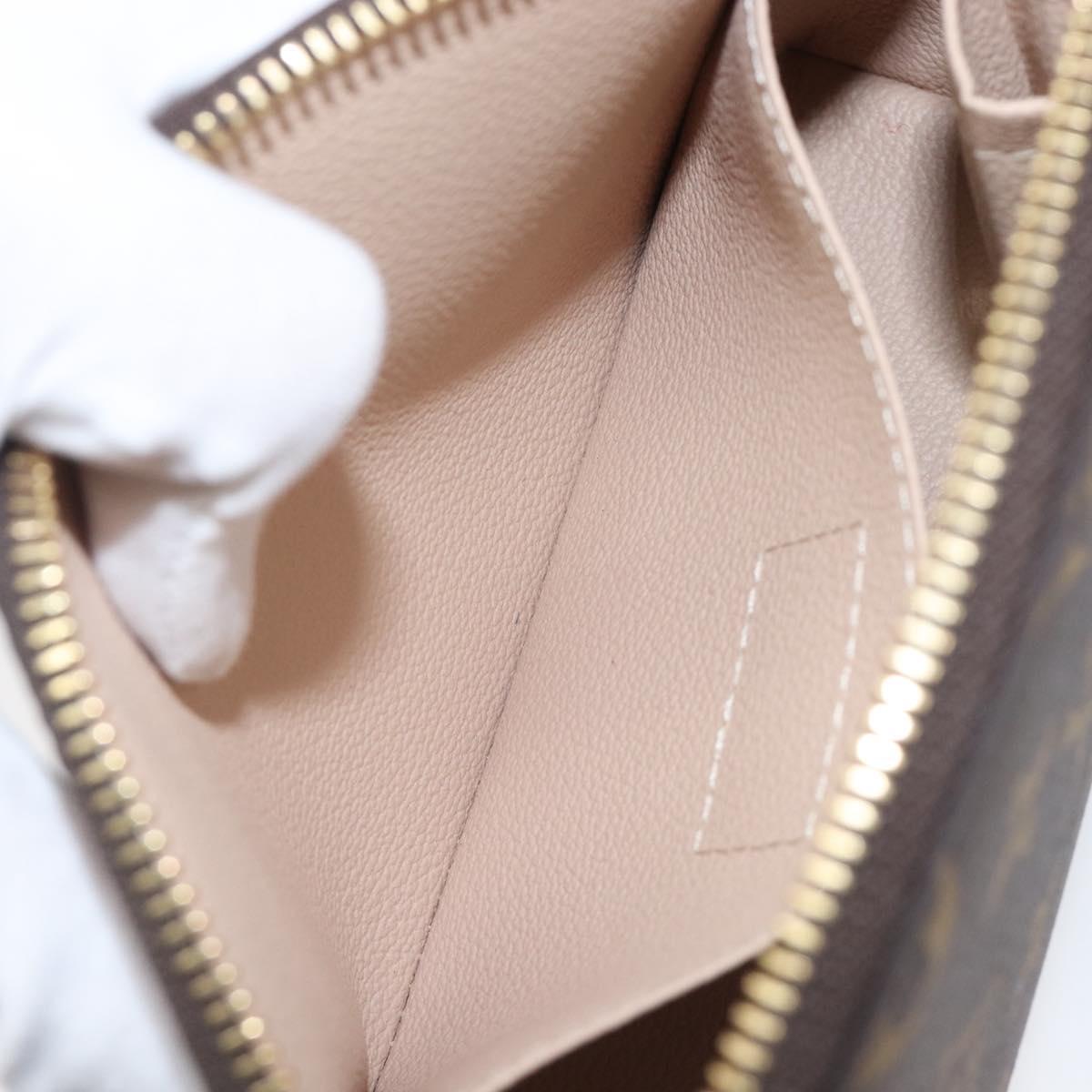 LOUIS VUITTON Monogram Pochette Cosmetic GM Pouch M47353 LV Auth 199337A