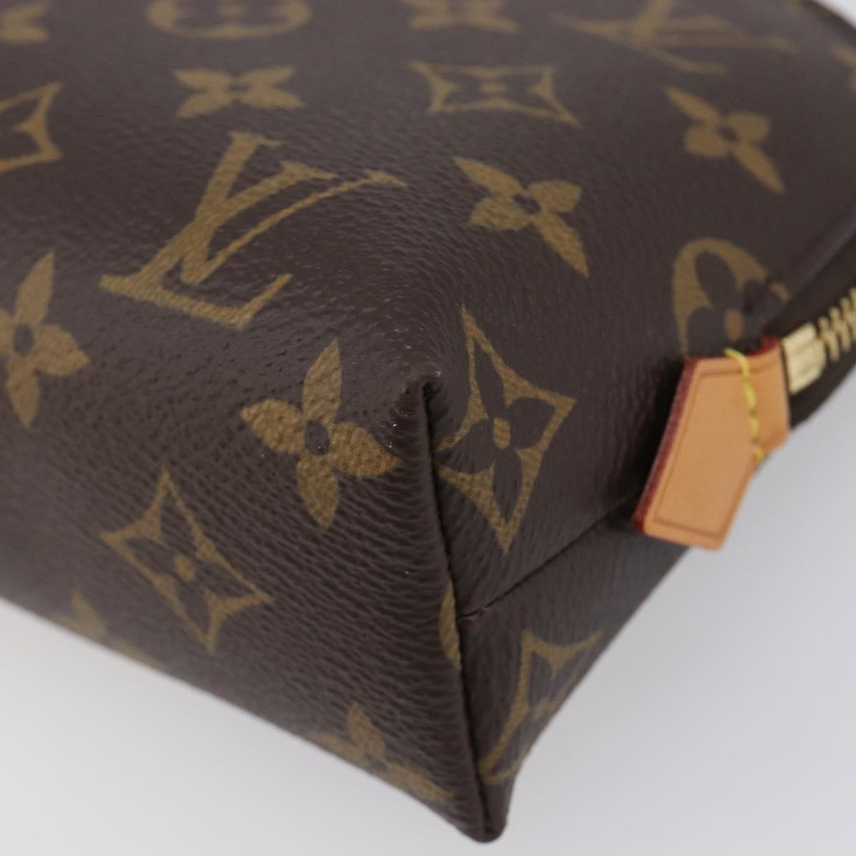 LOUIS VUITTON Monogram Pochette Cosmetic GM Pouch M47353 LV Auth 199337A