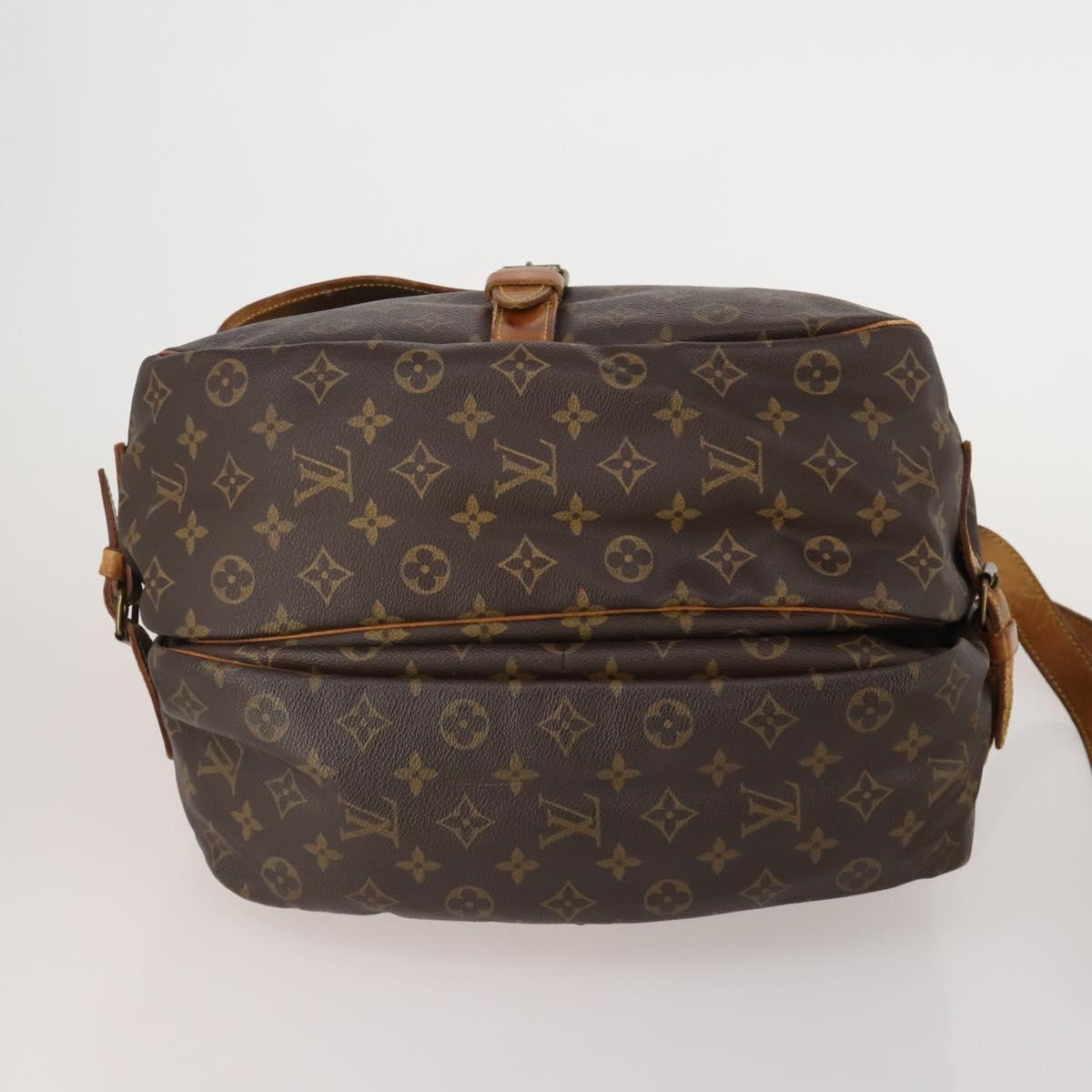 LOUIS VUITTON Monogram Saumur 35 Shoulder Bag M42254 LV Auth 199354