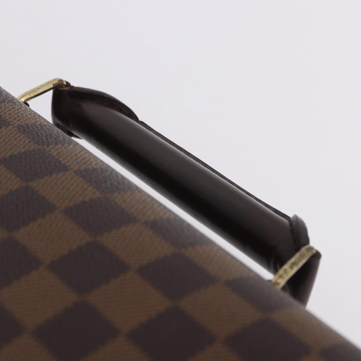 LOUIS VUITTON Damier Ebene Serviette Ambassador Business Bag LV Auth 199355V