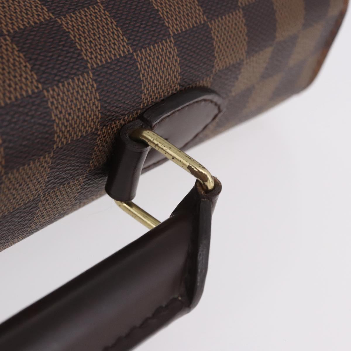 LOUIS VUITTON Damier Ebene Serviette Ambassador Business Bag LV Auth 199355V