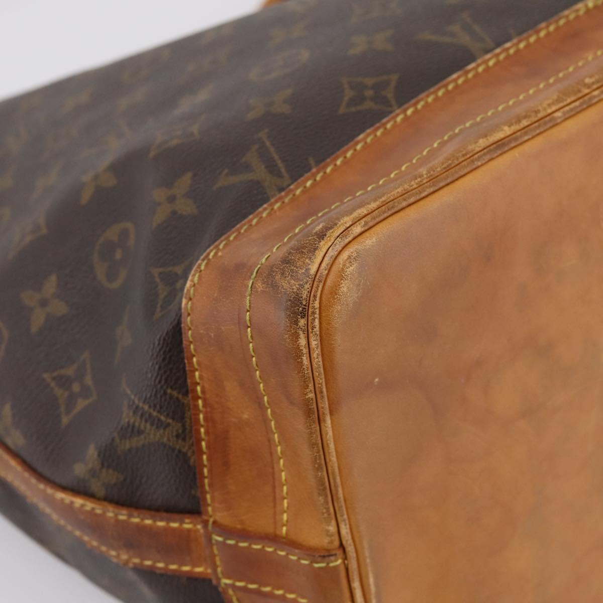 LOUIS VUITTON Monogram Noe Shoulder Bag M42224 LV Auth 199359