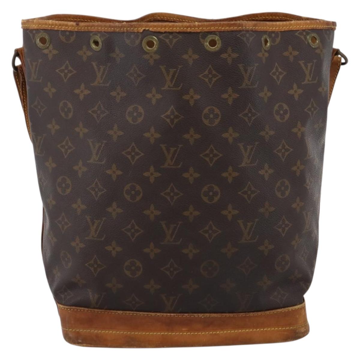 LOUIS VUITTON Monogram Noe Shoulder Bag M42224 LV Auth 199359