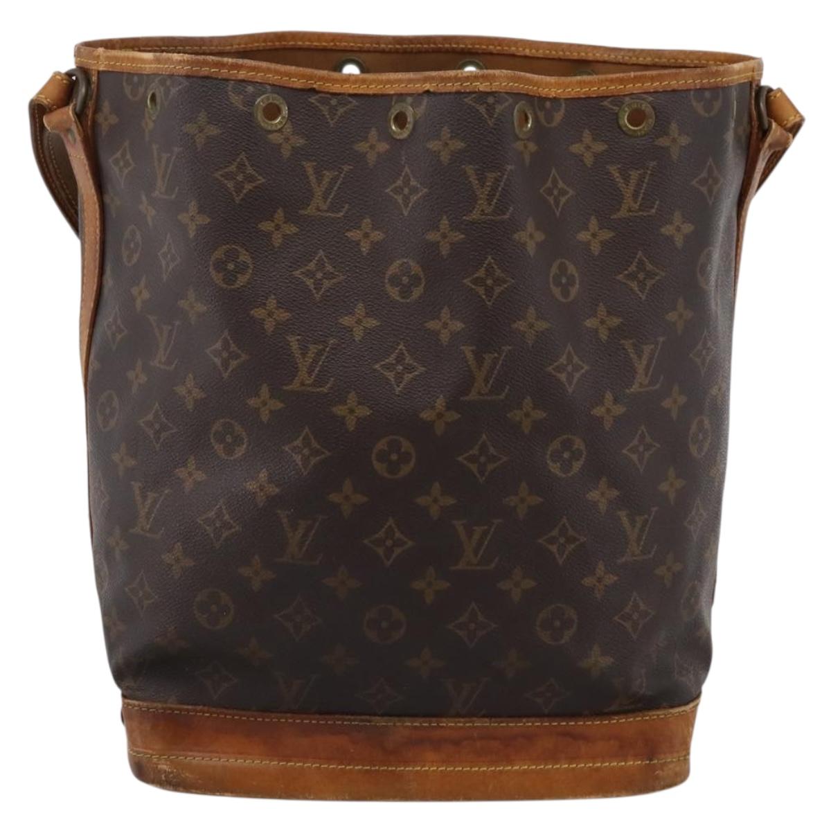 LOUIS VUITTON Monogram Noe Shoulder Bag M42224 LV Auth 199359