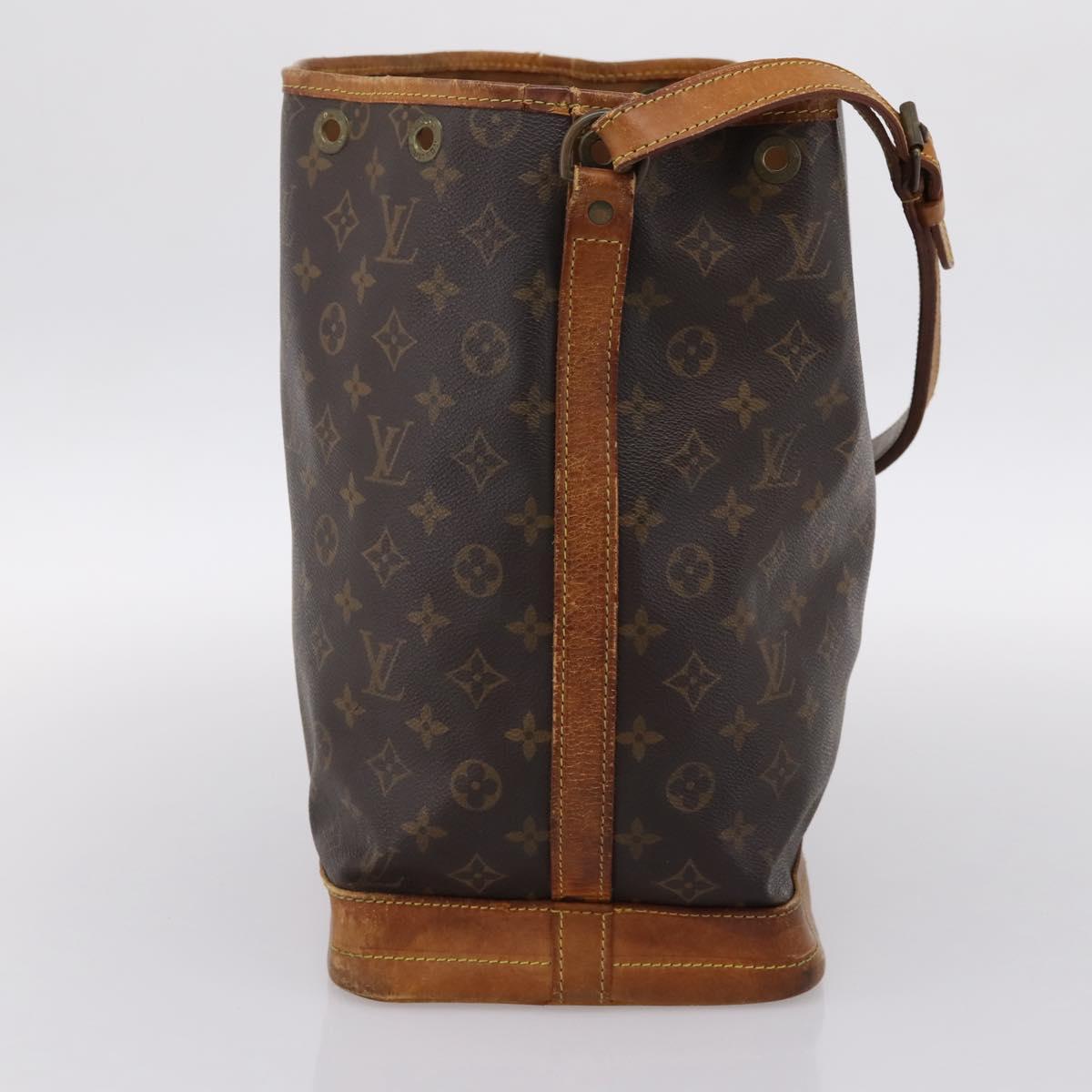 LOUIS VUITTON Monogram Noe Shoulder Bag M42224 LV Auth 199359