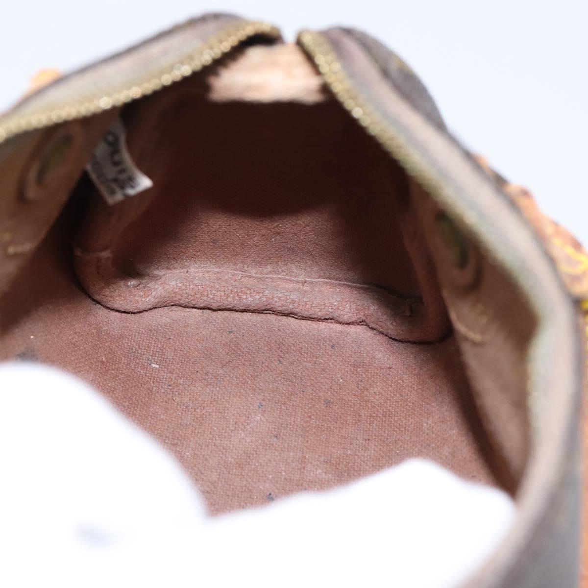 LOUIS VUITTON Monogram Mini Speedy Hand Bag M41534 LV Auth 199368