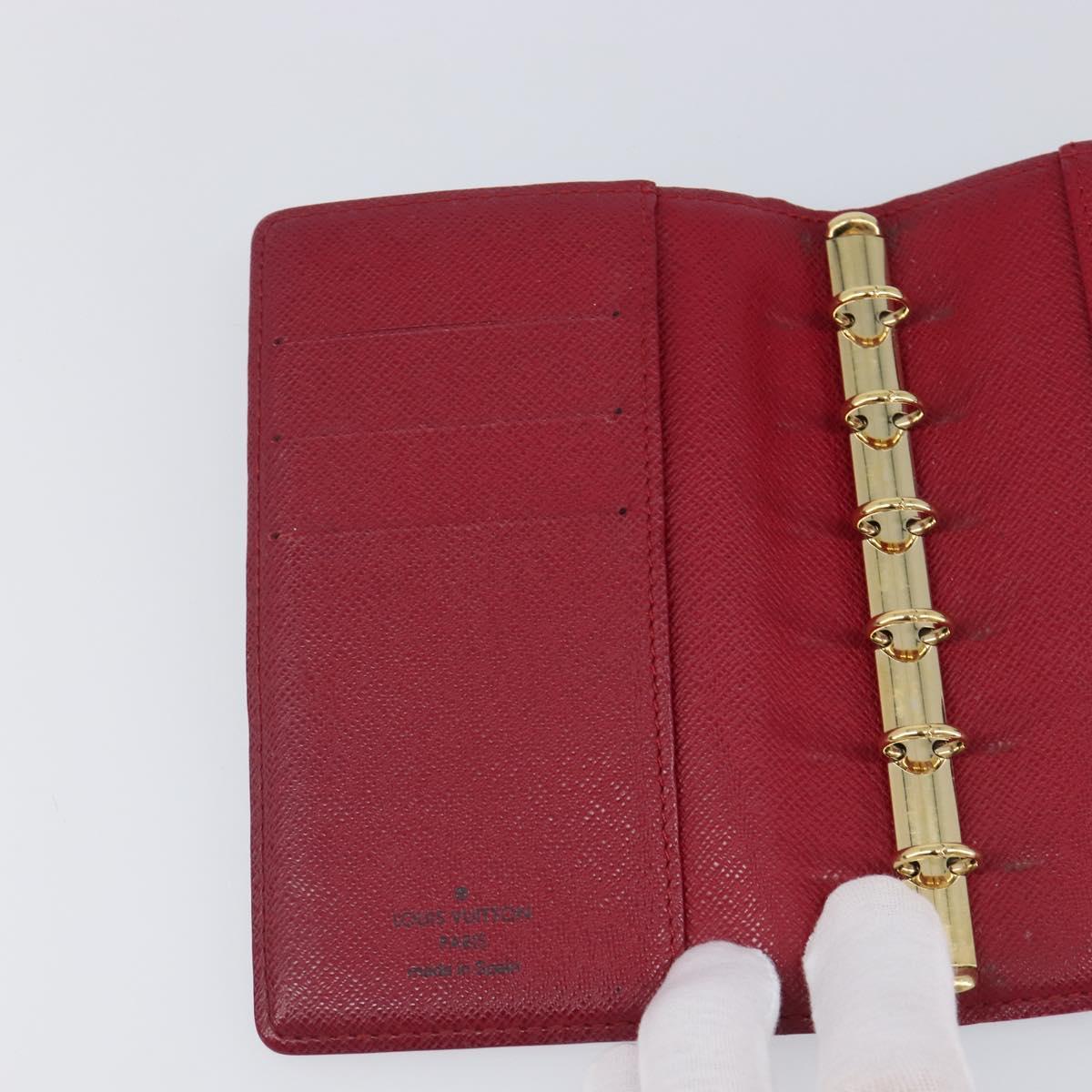 LOUIS VUITTON Monogram Cherry Agenda PM Day Planner Cover R21023 LV Auth 199372V