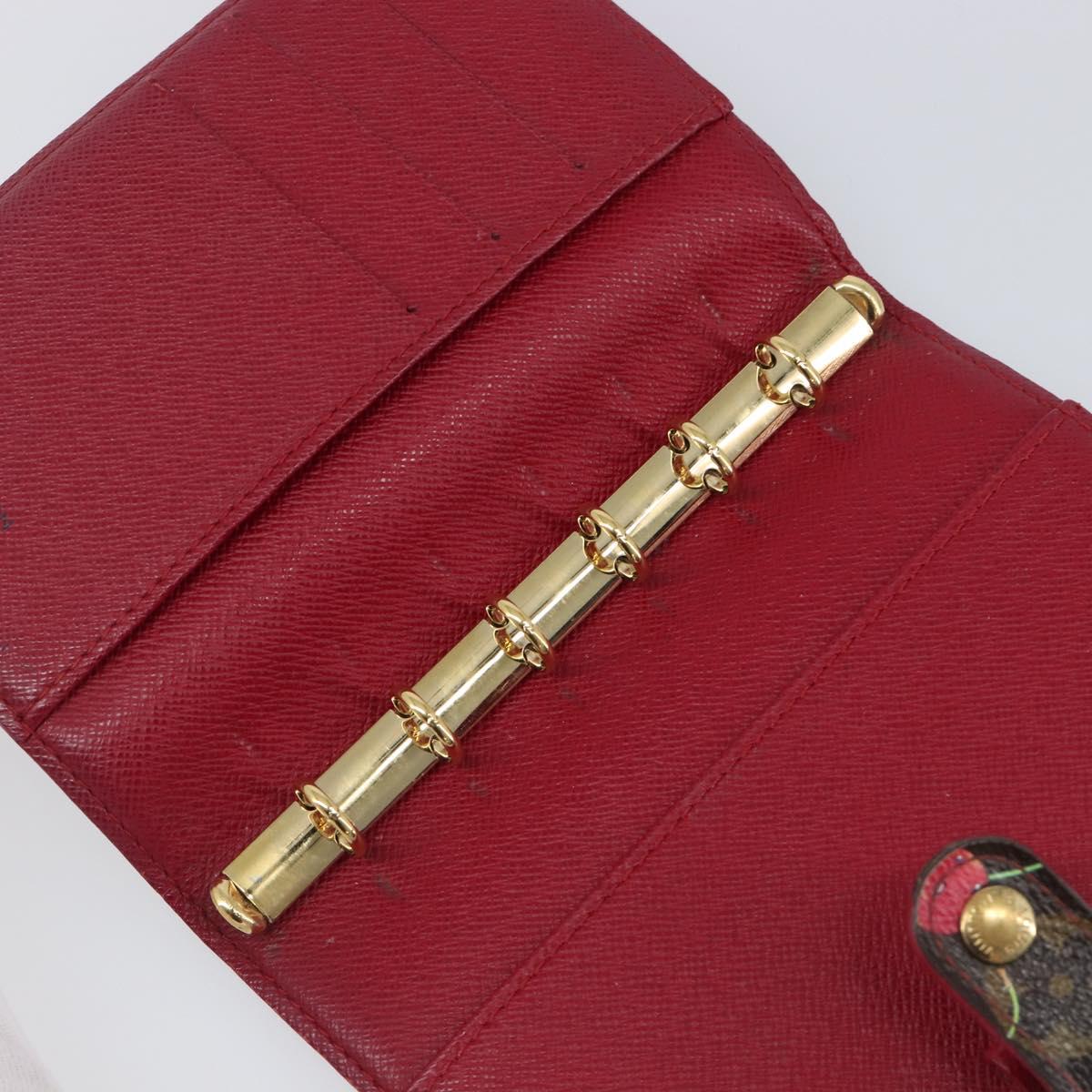 LOUIS VUITTON Monogram Cherry Agenda PM Day Planner Cover R21023 LV Auth 199372V