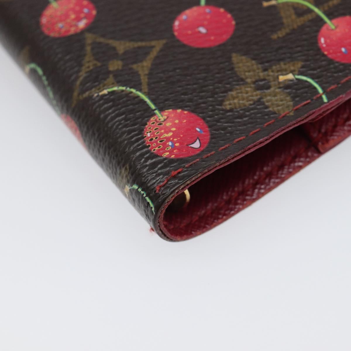 LOUIS VUITTON Monogram Cherry Agenda PM Day Planner Cover R21023 LV Auth 199372V