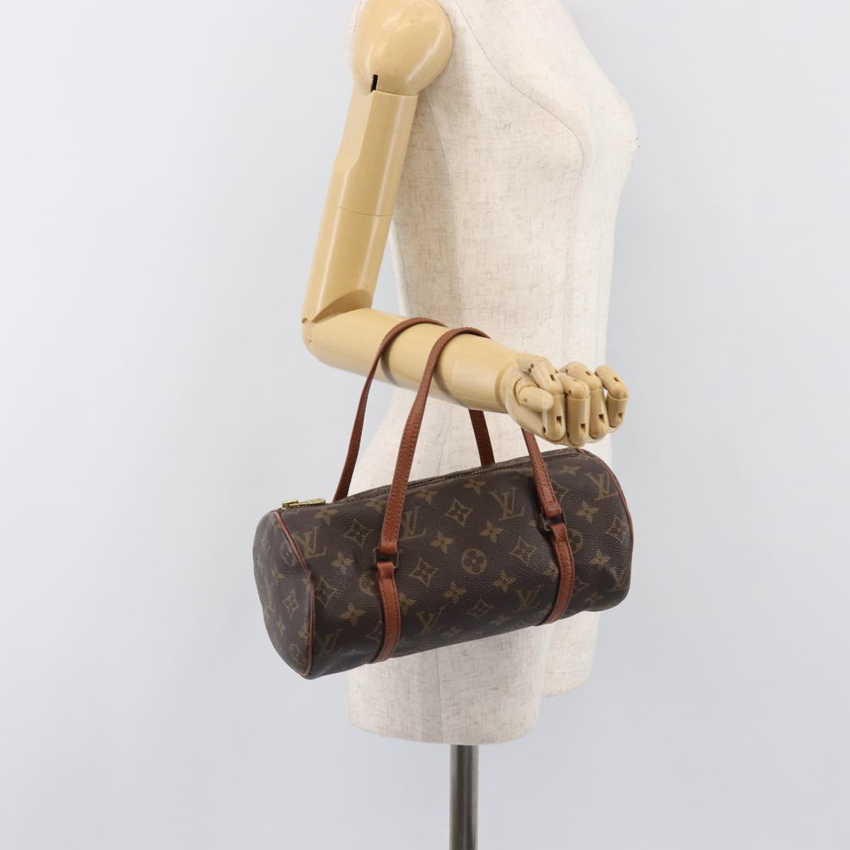 LOUIS VUITTON Monogram Papillon 26 Hand Bag Vintage M51366 LV Auth 199380