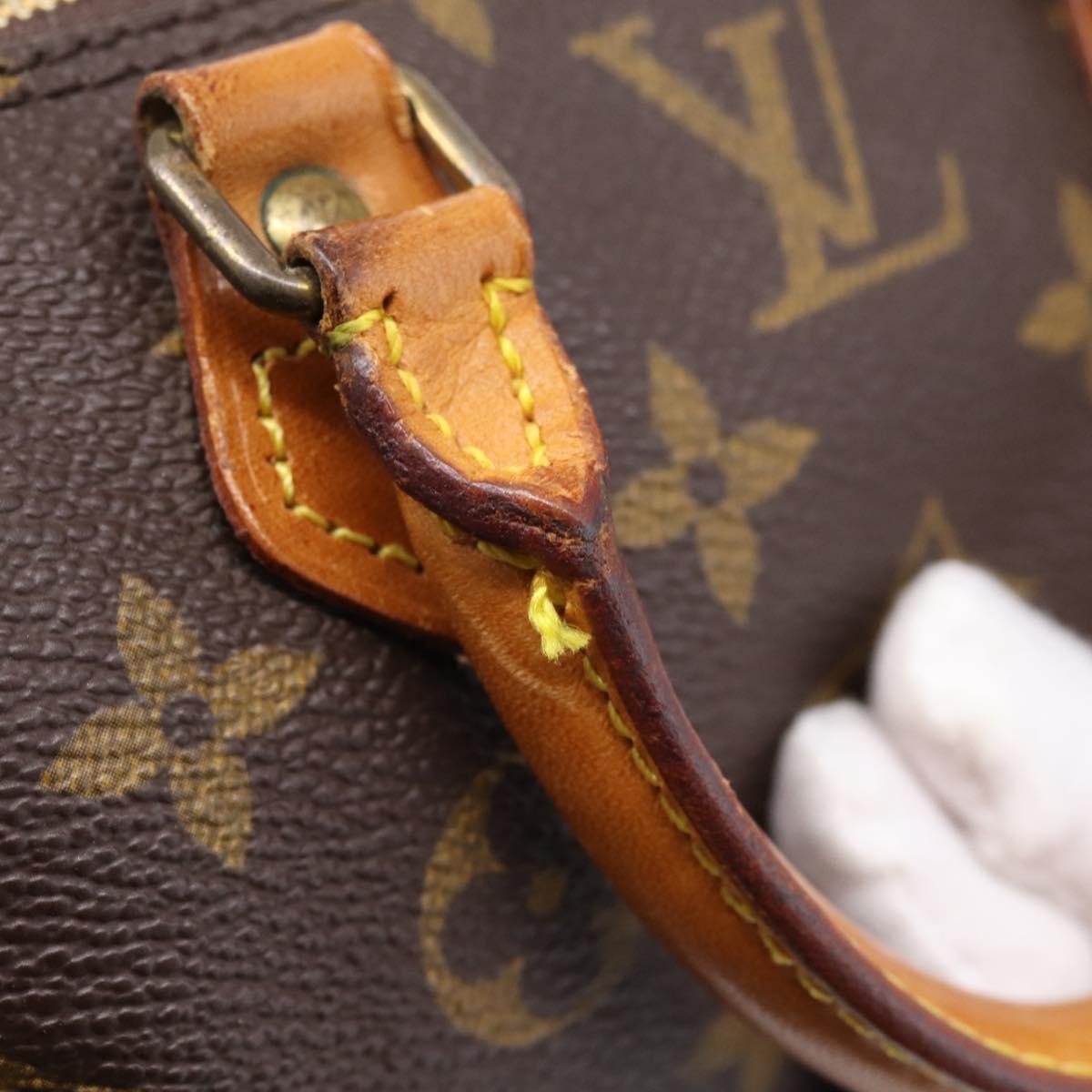 LOUIS VUITTON Monogram Mini Speedy Hand Bag M41534 LV Auth 199383