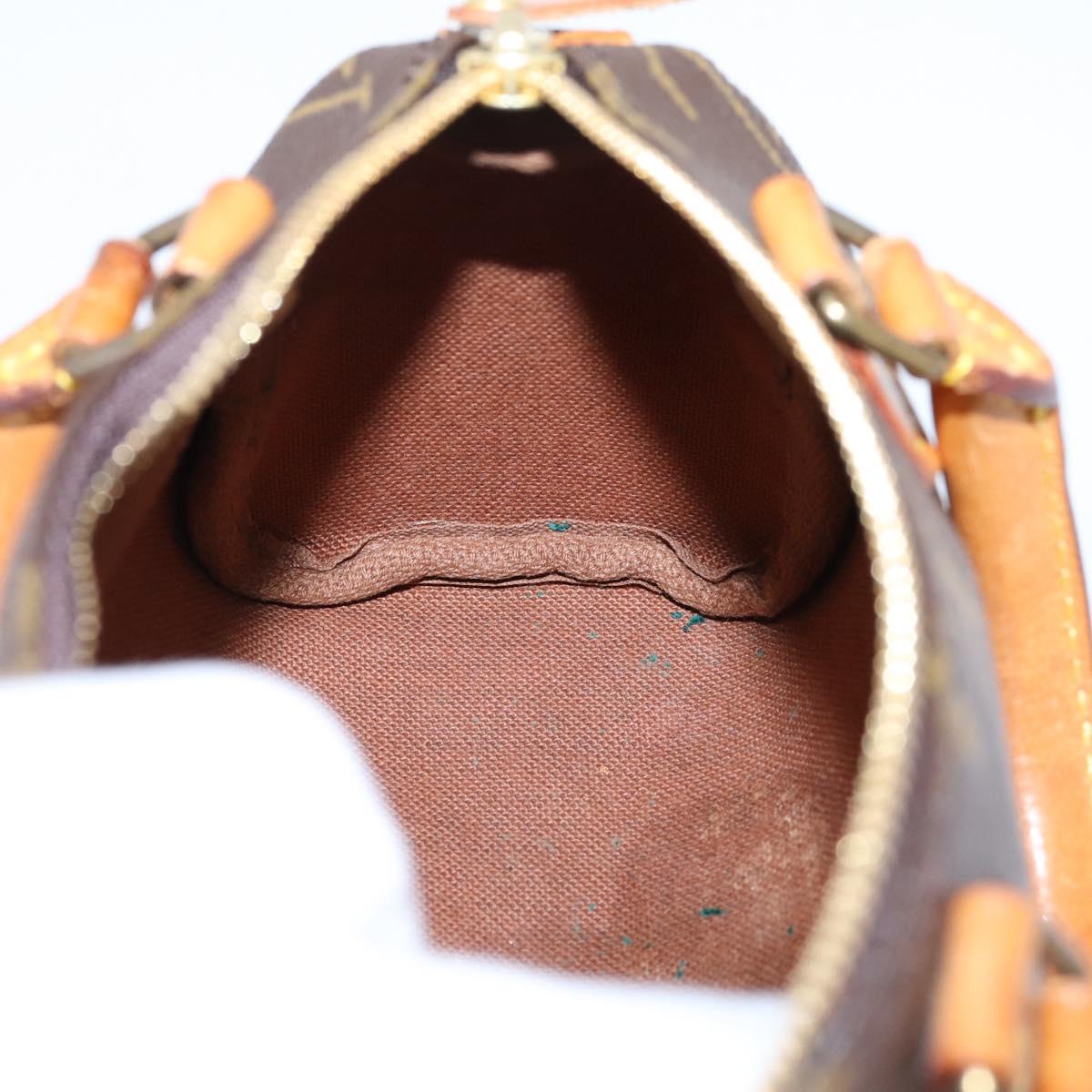 LOUIS VUITTON Monogram Mini Speedy Hand Bag M41534 LV Auth 199383