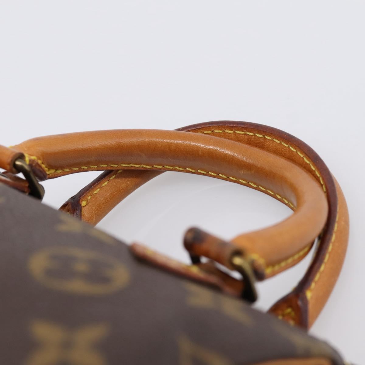LOUIS VUITTON Monogram Mini Speedy Hand Bag M41534 LV Auth 199383