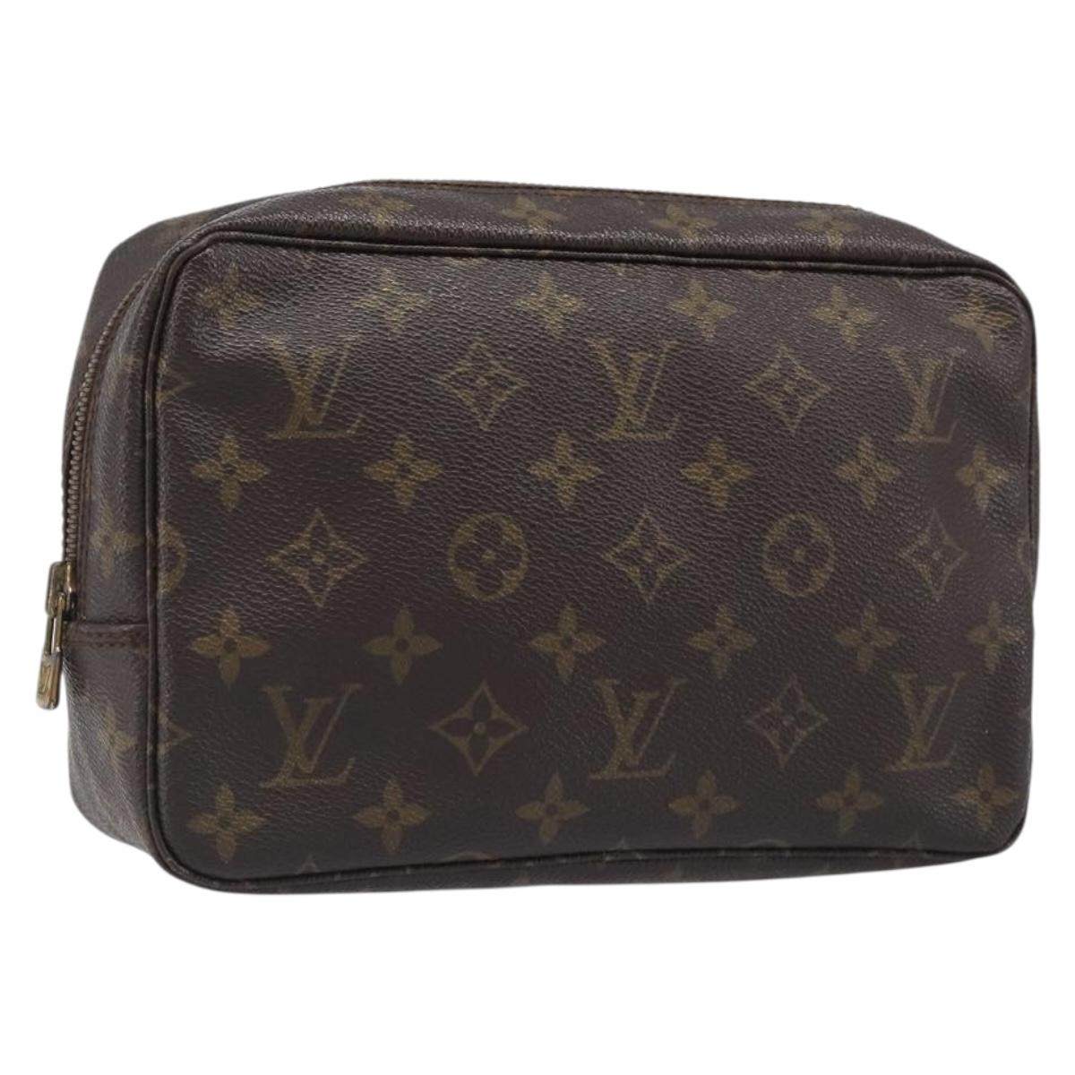LOUIS VUITTON Monogram Trousse Toilette 23 Clutch Bag M47524 LV Auth 199391