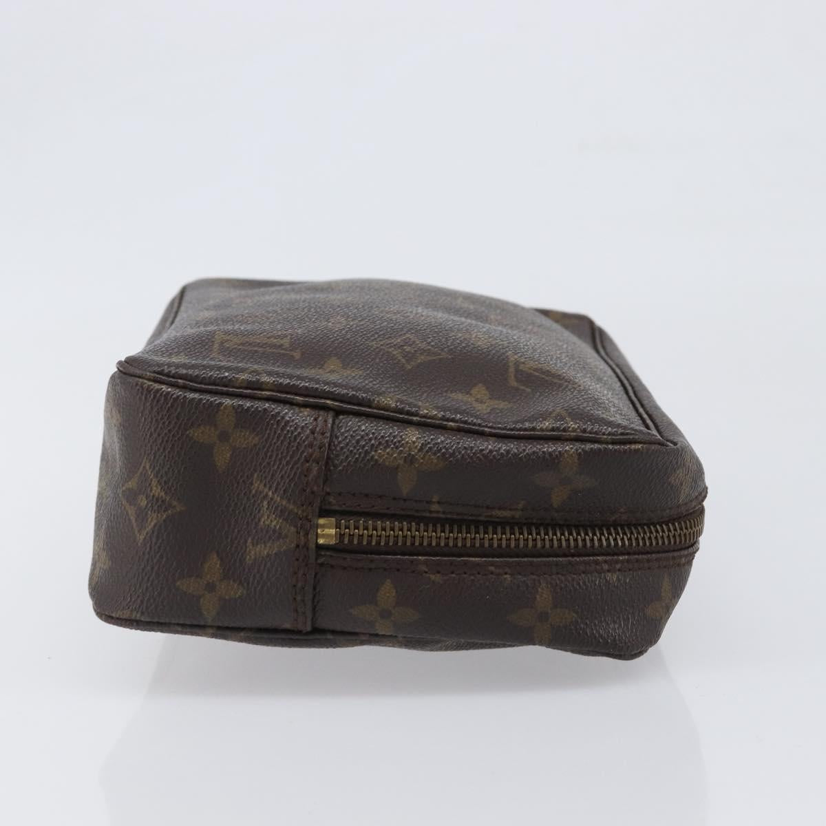 LOUIS VUITTON Monogram Trousse Toilette 23 Clutch Bag M47524 LV Auth 199391