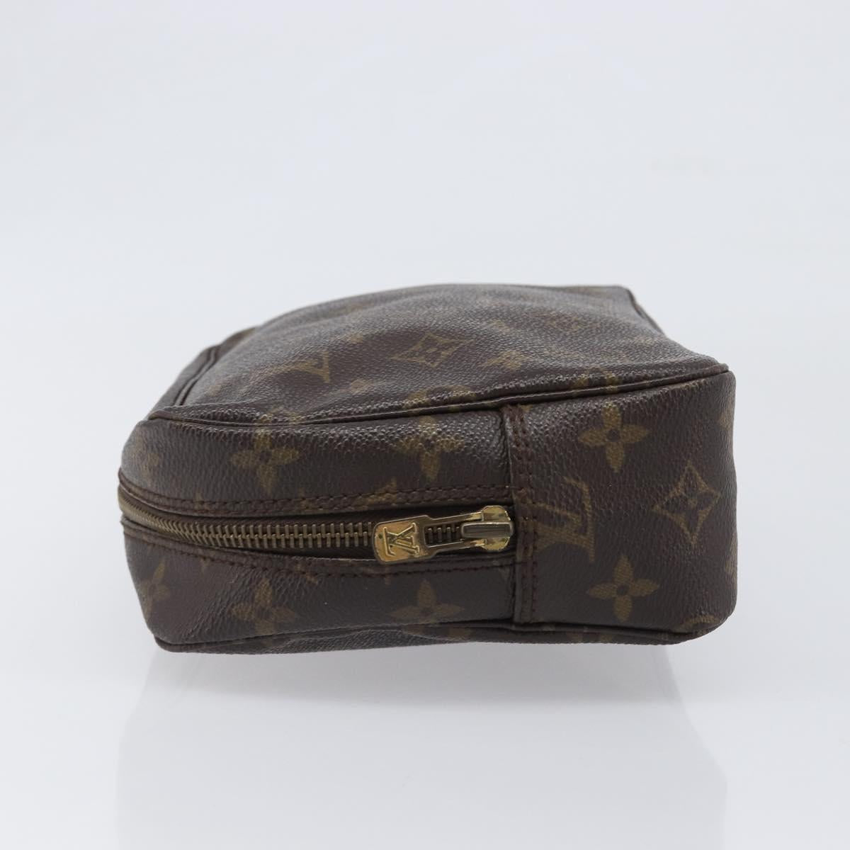 LOUIS VUITTON Monogram Trousse Toilette 23 Clutch Bag M47524 LV Auth 199391