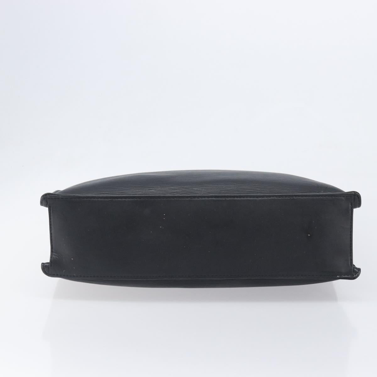 LOUIS VUITTON Epi Sac Plat Hand Bag Black M59082 LV Auth 199392