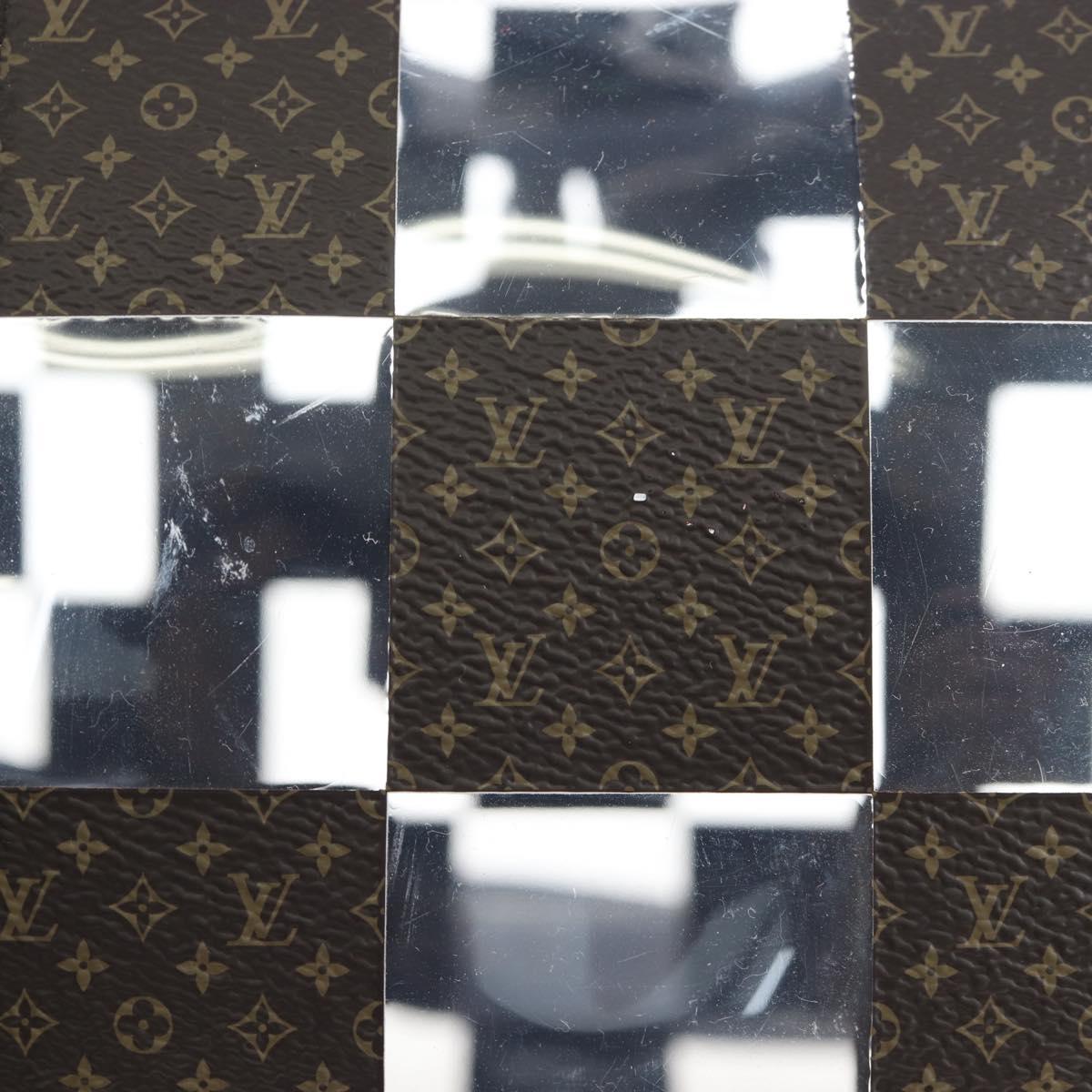 LOUIS VUITTON monogram chess Keepall Bandouliere 50 Bag M20864 LV Auth 199399SM