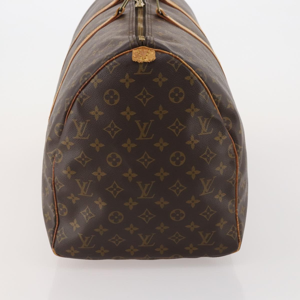 LOUIS VUITTON Monogram Keepall 55 Boston Bag M41424 LV Auth 199400