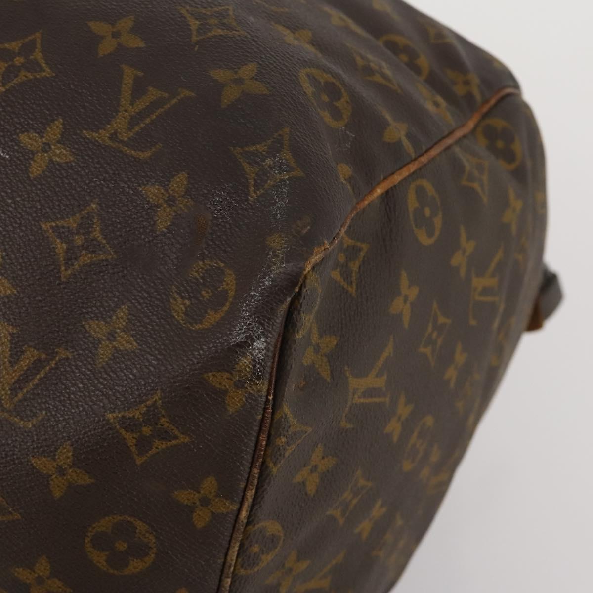 LOUIS VUITTON Monogram Keepall 60 Boston Bag M41422 LV Auth 199401