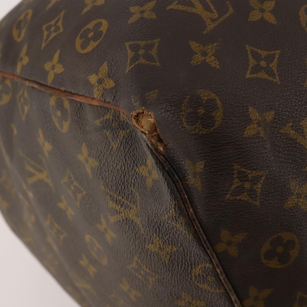 LOUIS VUITTON Monogram Keepall 60 Boston Bag M41422 LV Auth 199401