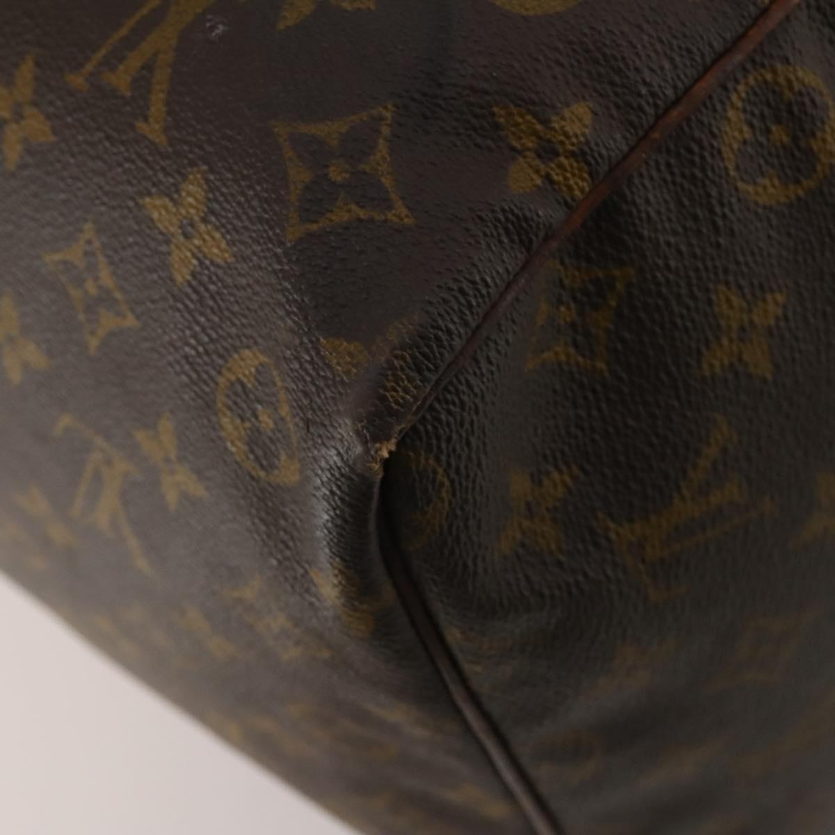 LOUIS VUITTON Monogram Keepall 60 Boston Bag M41422 LV Auth 199401