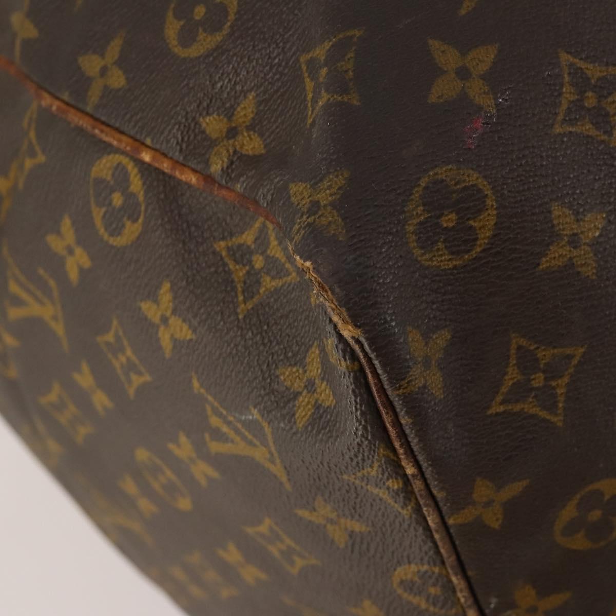 LOUIS VUITTON Monogram Keepall 60 Boston Bag M41422 LV Auth 199401