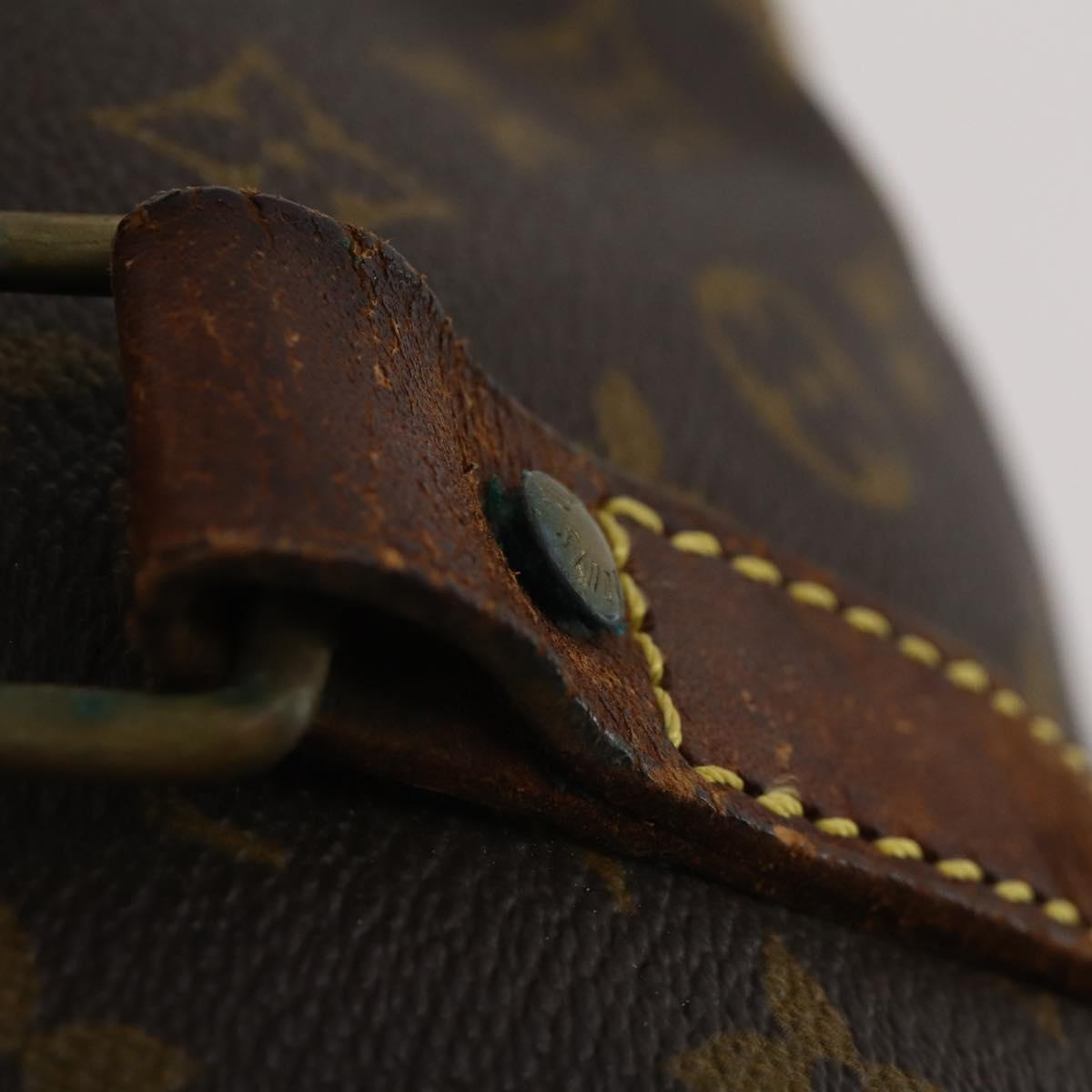 LOUIS VUITTON Monogram Keepall 60 Boston Bag M41422 LV Auth 199401