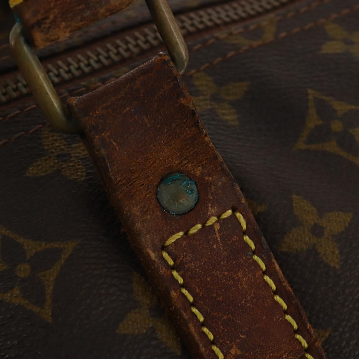 LOUIS VUITTON Monogram Keepall 60 Boston Bag M41422 LV Auth 199401