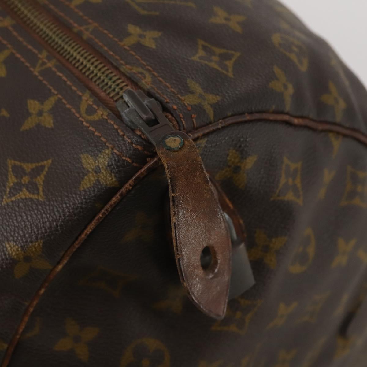 LOUIS VUITTON Monogram Keepall 60 Boston Bag M41422 LV Auth 199401