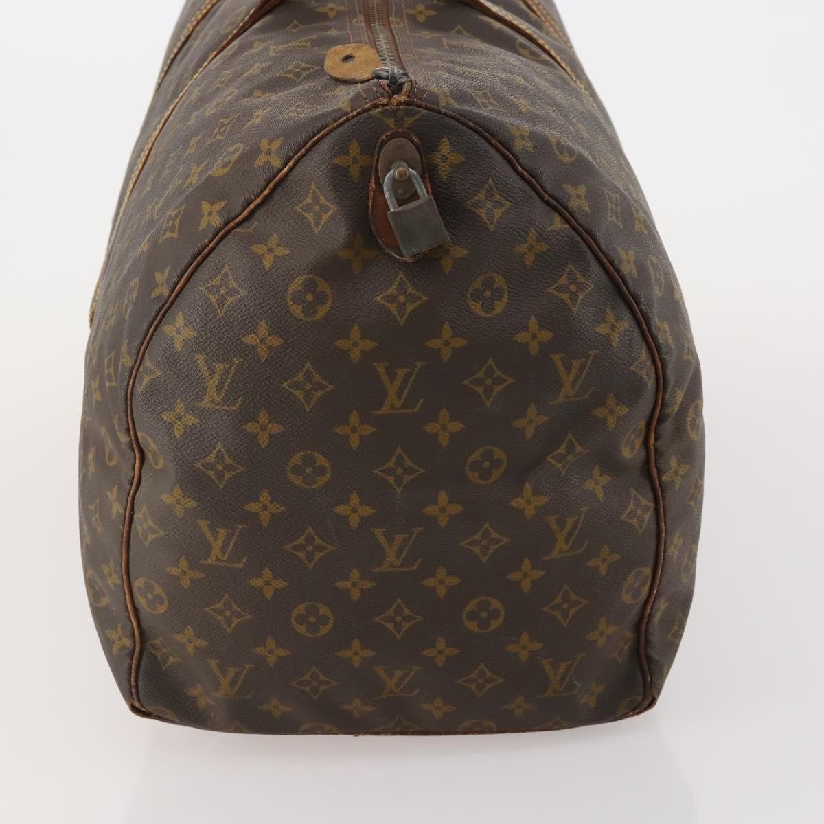 LOUIS VUITTON Monogram Keepall 60 Boston Bag M41422 LV Auth 199401