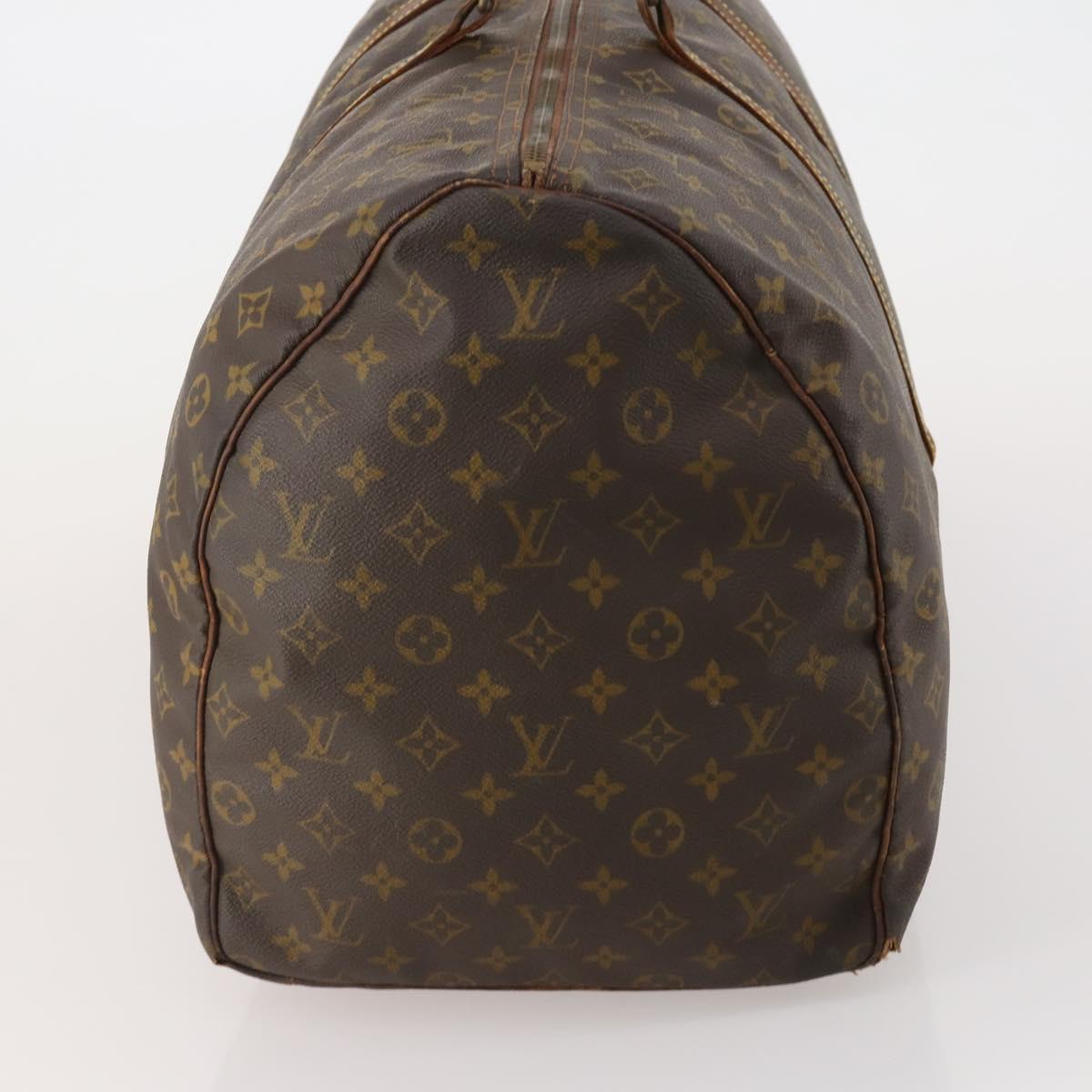 LOUIS VUITTON Monogram Keepall 60 Boston Bag M41422 LV Auth 199401