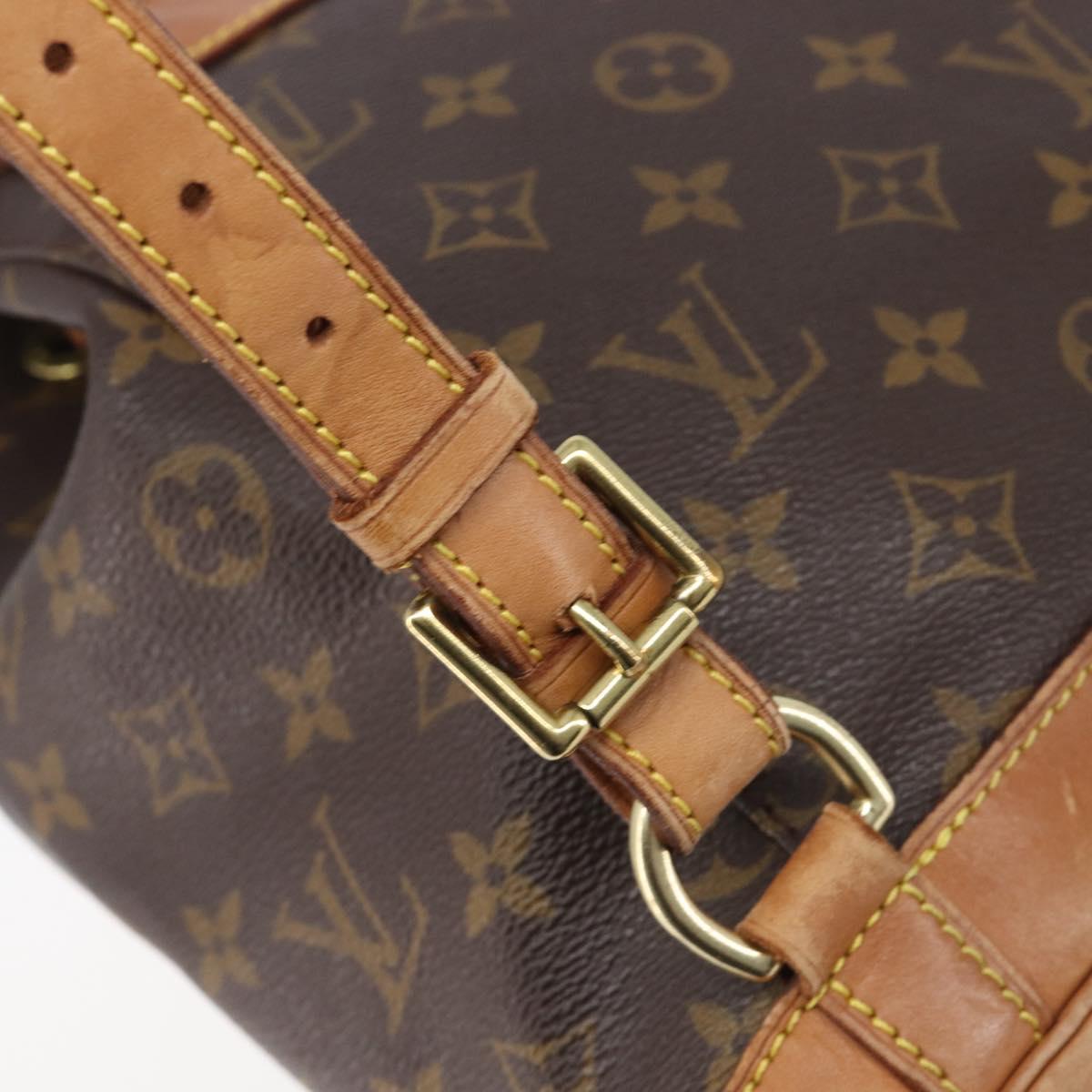 LOUIS VUITTON Monogram Montsouris MM Backpack M51136 LV Auth 199403