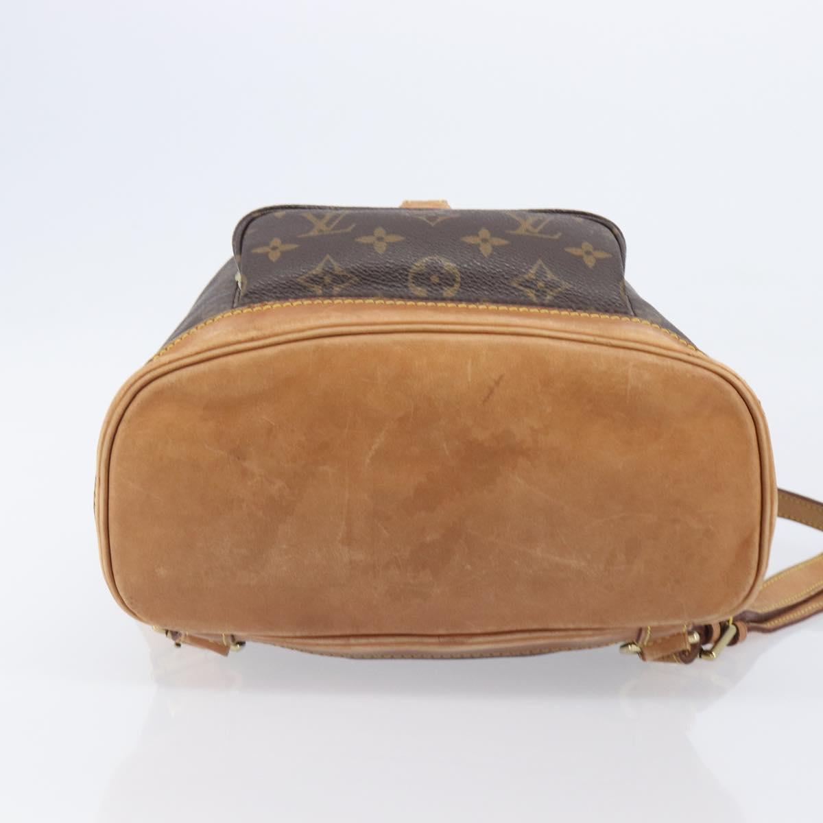 LOUIS VUITTON Monogram Montsouris MM Backpack M51136 LV Auth 199403