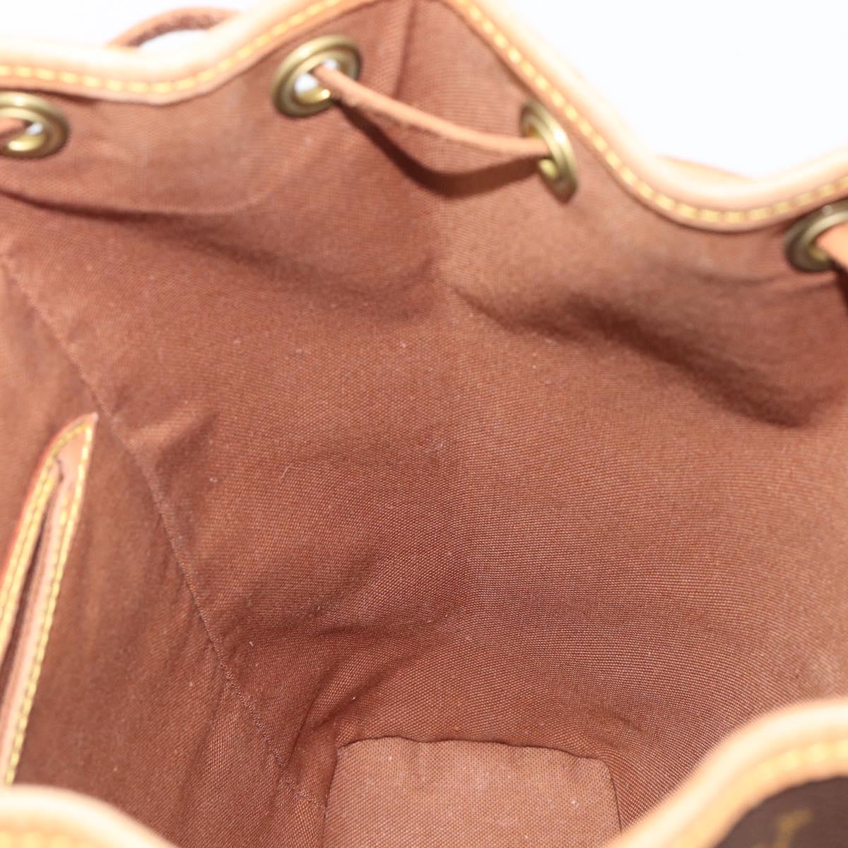 LOUIS VUITTON Monogram Montsouris MM Backpack M51136 LV Auth 199403