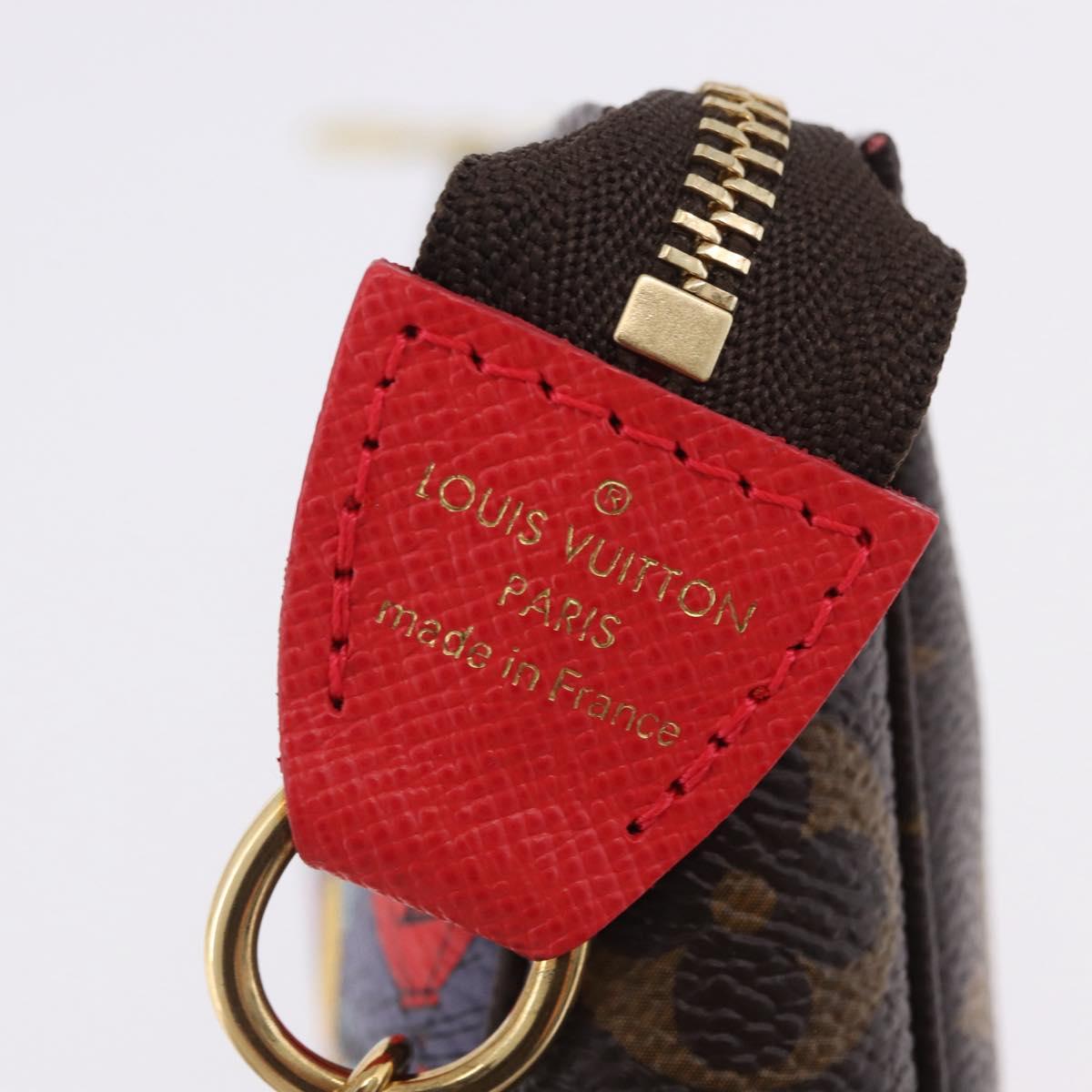 LOUIS VUITTON Vivienne Mini Pochette Accessoires Accessory Pouch LV 199405SAM