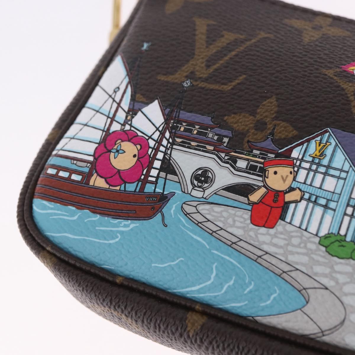 LOUIS VUITTON Vivienne Mini Pochette Accessoires Accessory Pouch LV 199405SAM