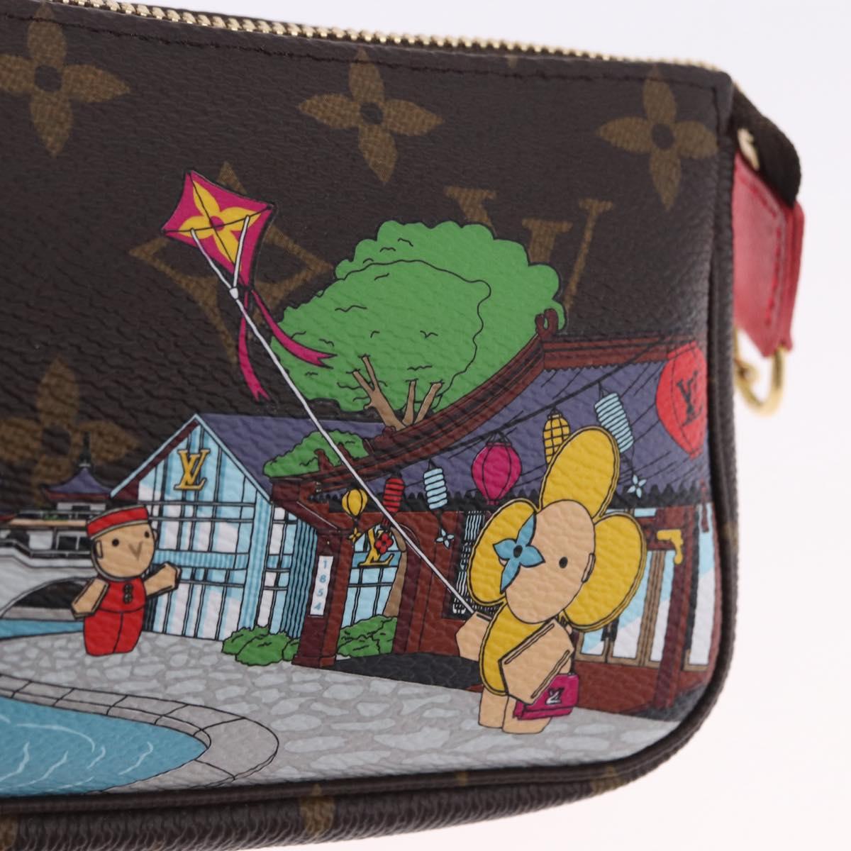 LOUIS VUITTON Vivienne Mini Pochette Accessoires Accessory Pouch LV 199405SAM