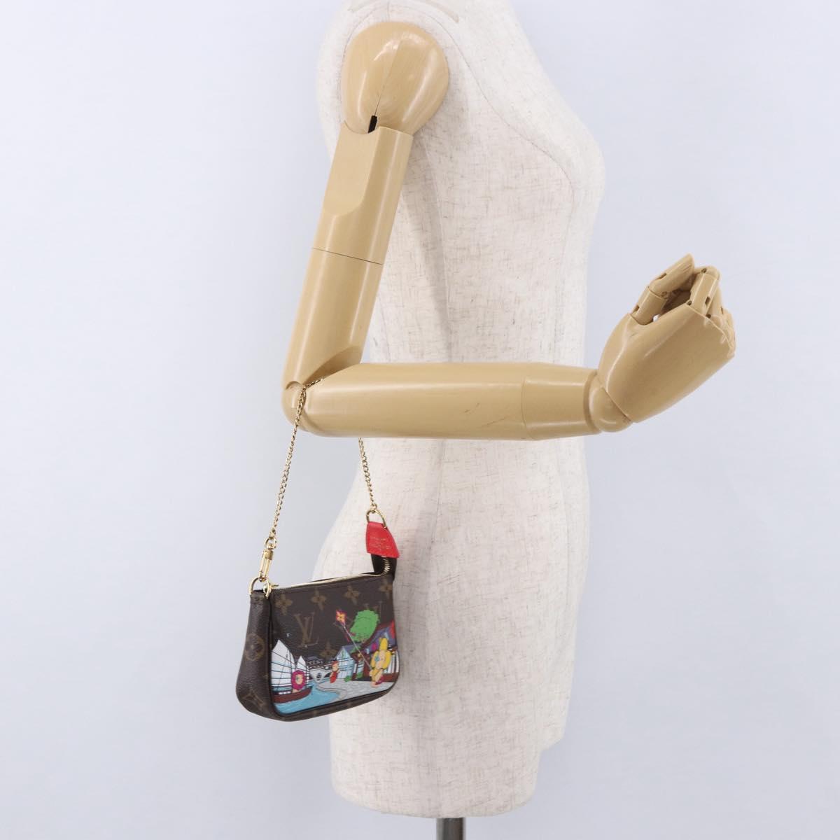 LOUIS VUITTON Vivienne Mini Pochette Accessoires Accessory Pouch LV 199405SAM