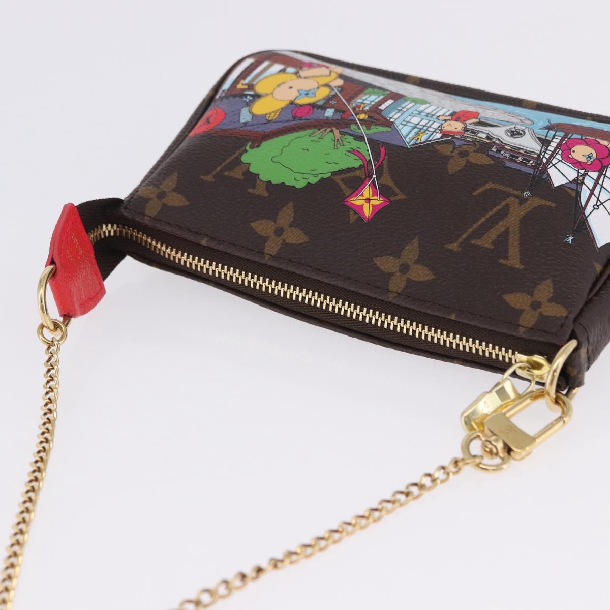 LOUIS VUITTON Vivienne Mini Pochette Accessoires Accessory Pouch LV 199405SAM