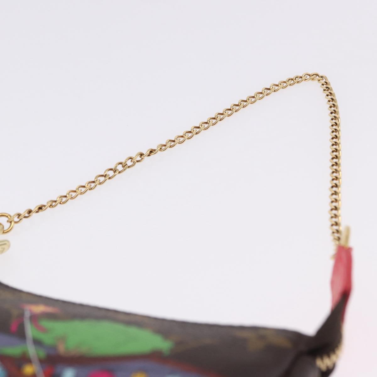 LOUIS VUITTON Vivienne Mini Pochette Accessoires Accessory Pouch LV 199405SAM