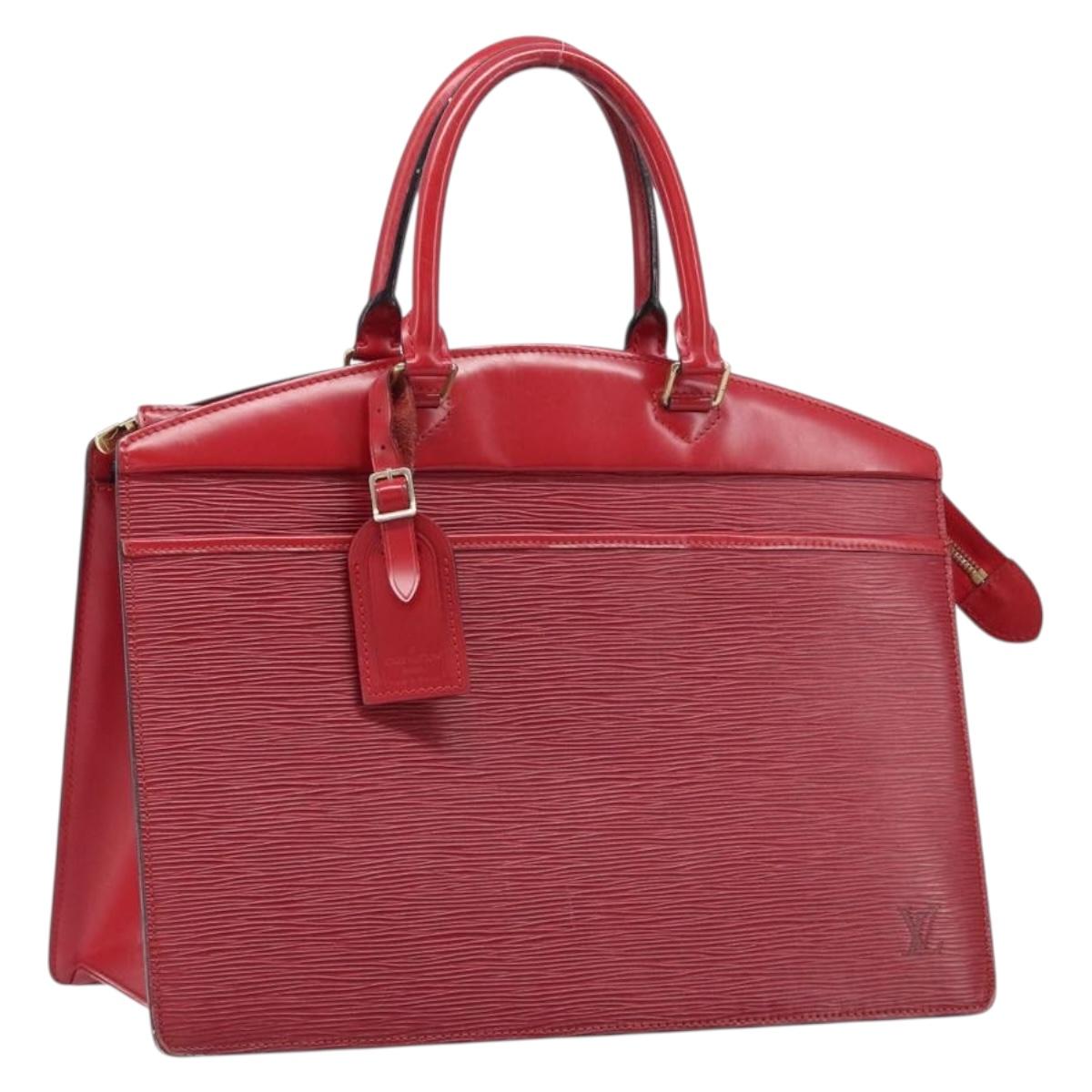 LOUIS VUITTON Epi Riviera Hand Bag Red M48187 LV Auth 199406