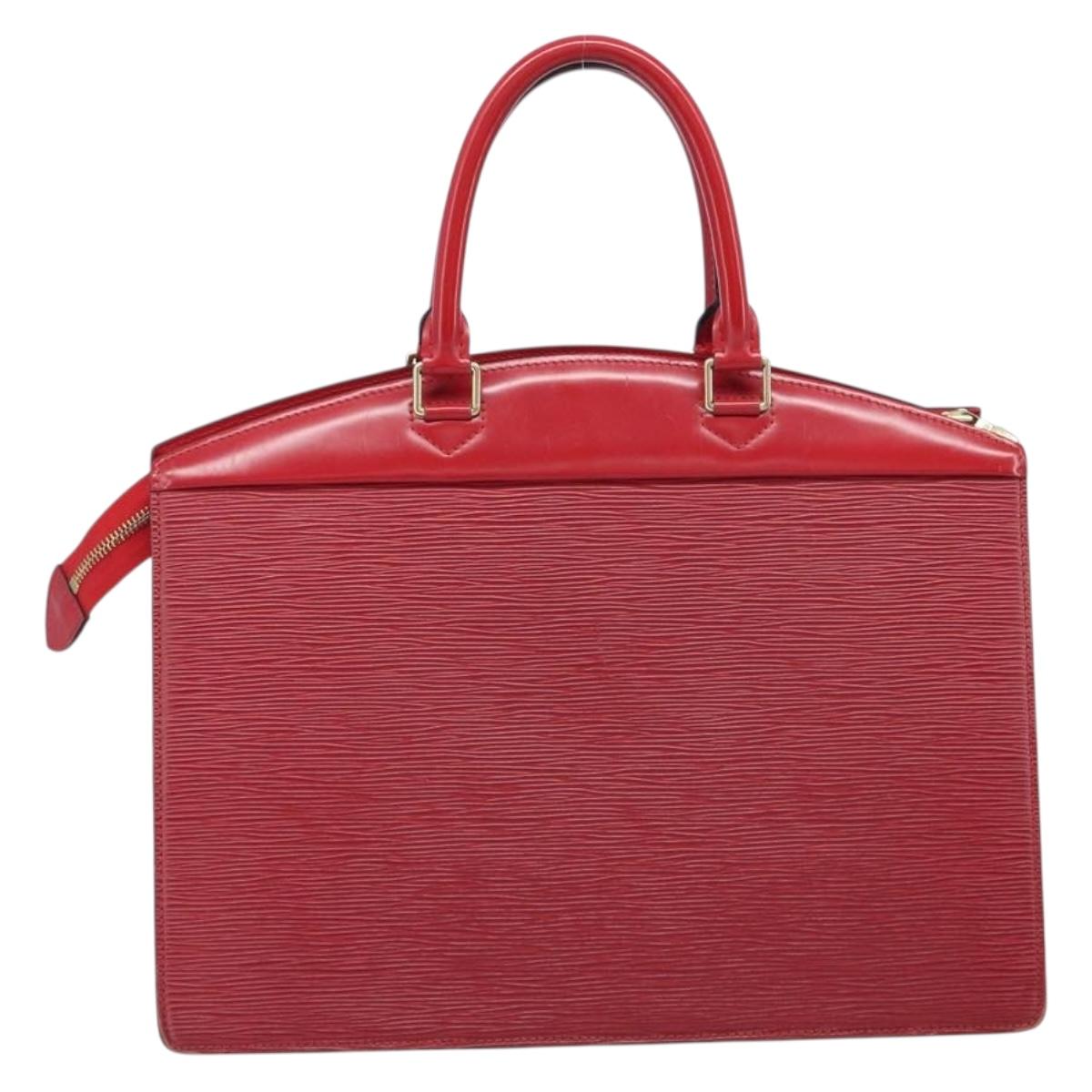 LOUIS VUITTON Epi Riviera Hand Bag Red M48187 LV Auth 199406