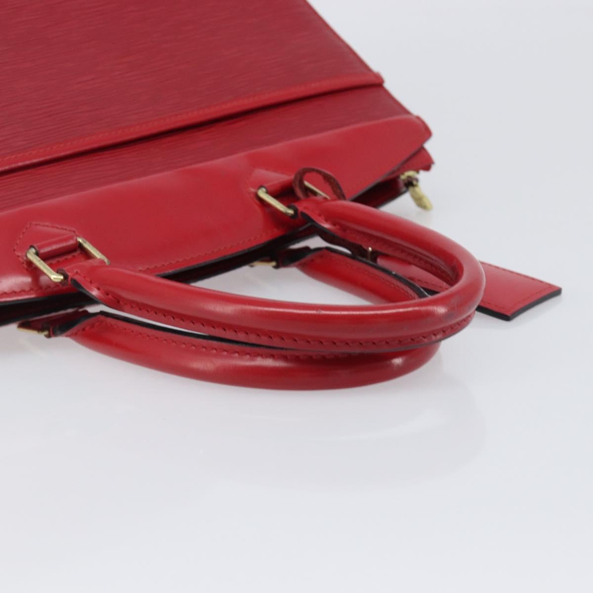 LOUIS VUITTON Epi Riviera Hand Bag Red M48187 LV Auth 199406