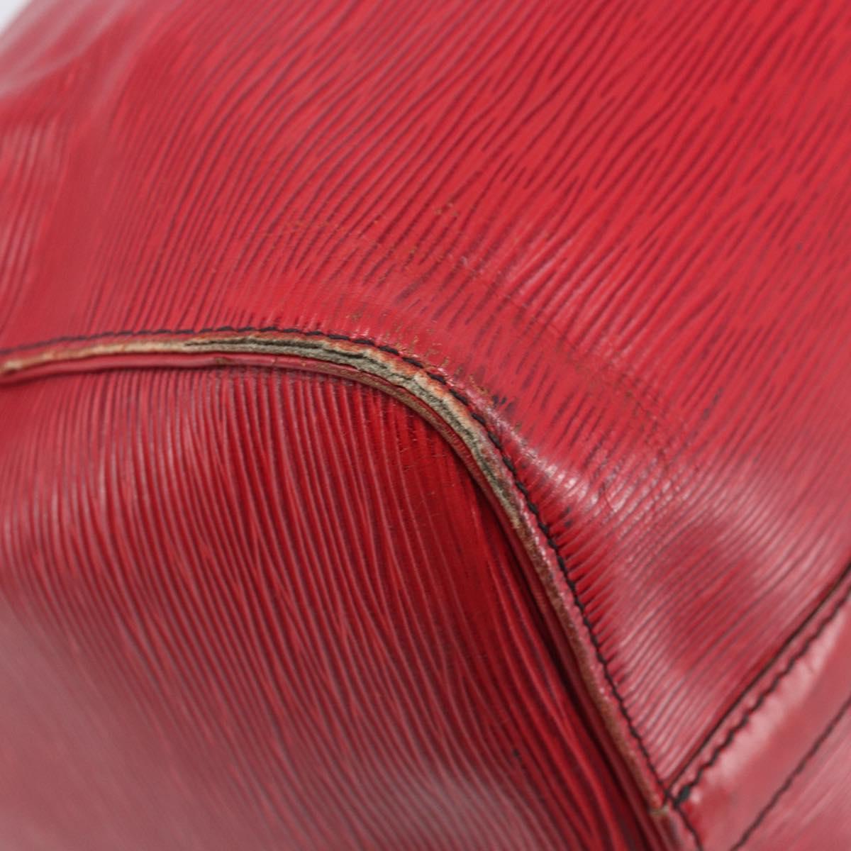 LOUIS VUITTON Epi Speedy 35 Hand Bag Castilian Red M42997 LV Auth 199412