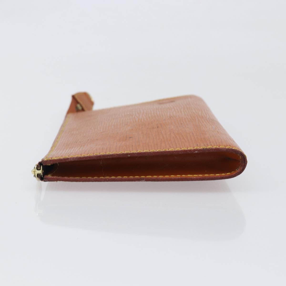 LOUIS VUITTON Epi Pochette Accessoires Pouch Brown M52953 LV Auth 199413